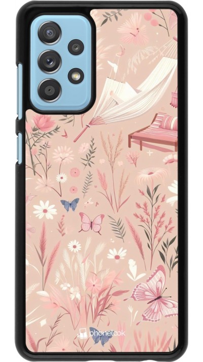 Samsung Galaxy A52 Case Hülle - Sommer Pastellmuster