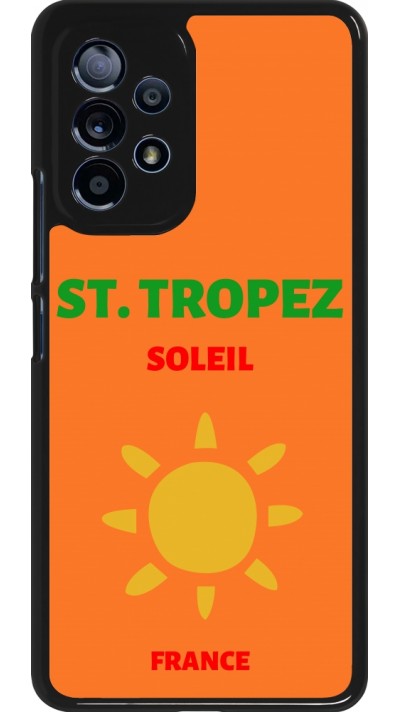 Samsung Galaxy A53 5G Case Hülle - Pop Summer Destination St-Tropez