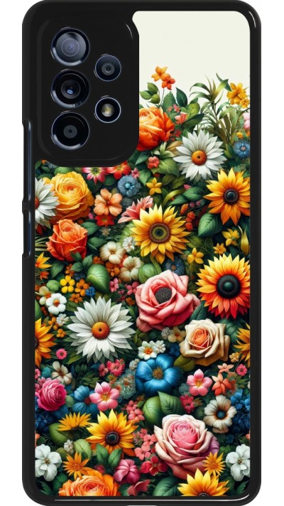 Samsung Galaxy A53 5G Case Hülle - Sommer Blumenmuster