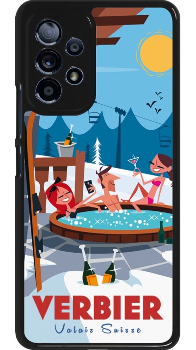 Samsung Galaxy A53 5G Case Hülle - Verbier Mountain Jacuzzi