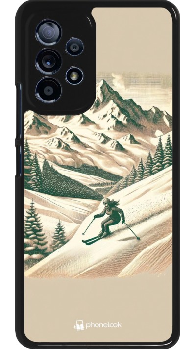 Coque Samsung Galaxy A53 5G - Vintage Ski Mountain