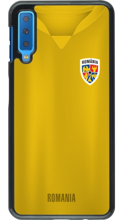 Samsung Galaxy A7 Case Hülle - Fussballtrikot Rumänien