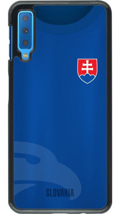 Samsung Galaxy A7 Case Hülle - Fussballtrikot Slowakei