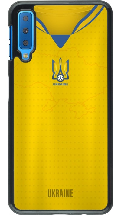 Samsung Galaxy A7 Case Hülle - Fussballtrikot Ukraine