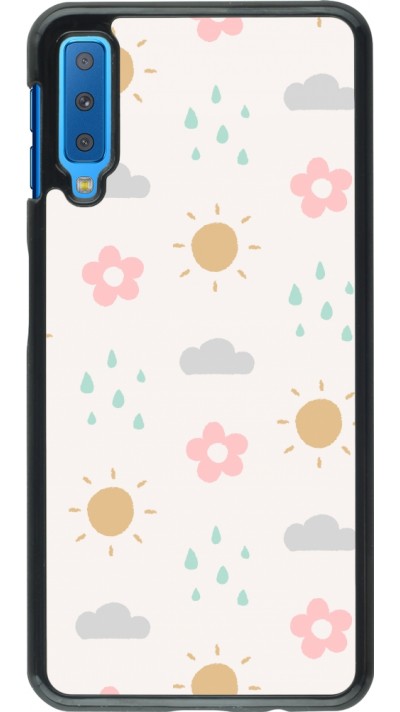 Samsung Galaxy A7 Case Hülle - Spring 23 weather