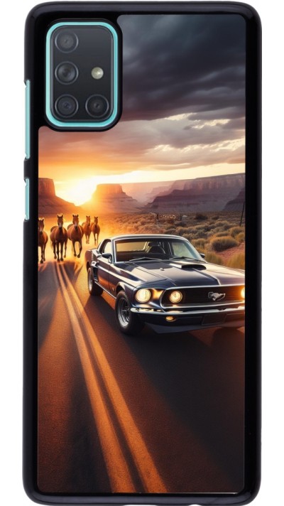 Samsung Galaxy A71 Case Hülle - Mustang 69 Grand Canyon