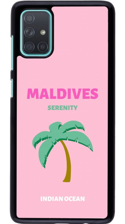 Samsung Galaxy A71 Case Hülle - Pop Summer Destination Maldives