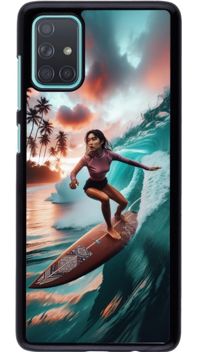 Coque Samsung Galaxy A71 - Surfeuse Balinaise