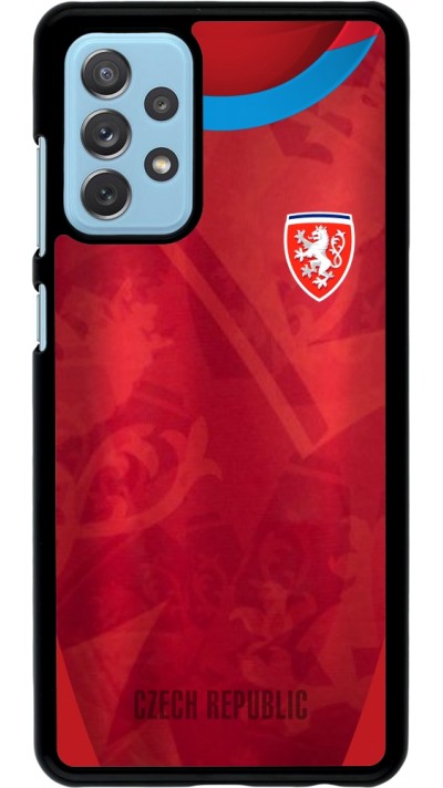 Samsung Galaxy A72 Case Hülle - Tschechische Republik personalisierbares Fussballtrikot