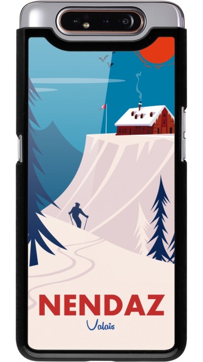 Samsung Galaxy A80 Case Hülle - Nendaz Cabane Ski