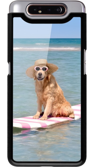 Coque Samsung Galaxy A80 - Summer Dog on Paddle