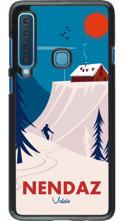 Samsung Galaxy A9 Case Hülle - Nendaz Cabane Ski