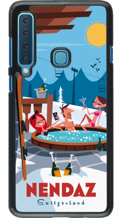 Samsung Galaxy A9 Case Hülle - Nendaz Mountain Jacuzzi