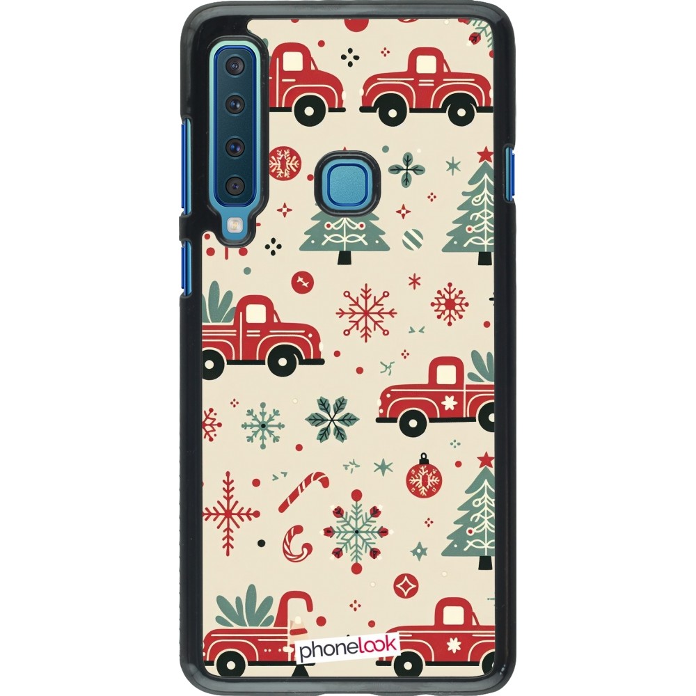 Coque Samsung Galaxy A9 - Noël 2024 Camion Sapin