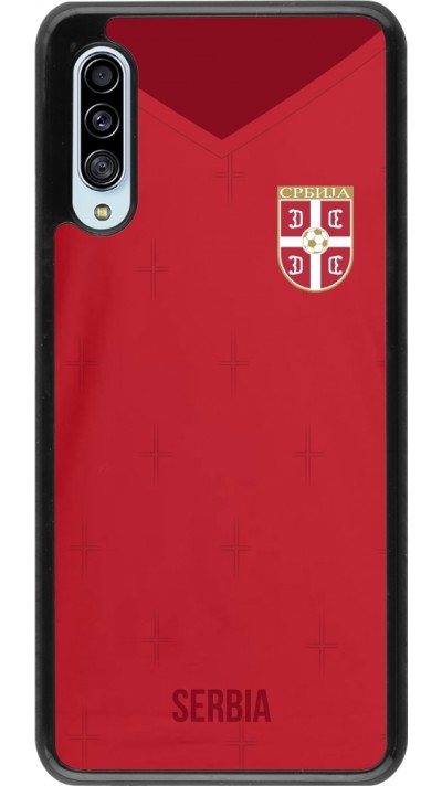 Samsung Galaxy A90 5G Case Hülle - Serbien 2022 personalisierbares Fussballtrikot