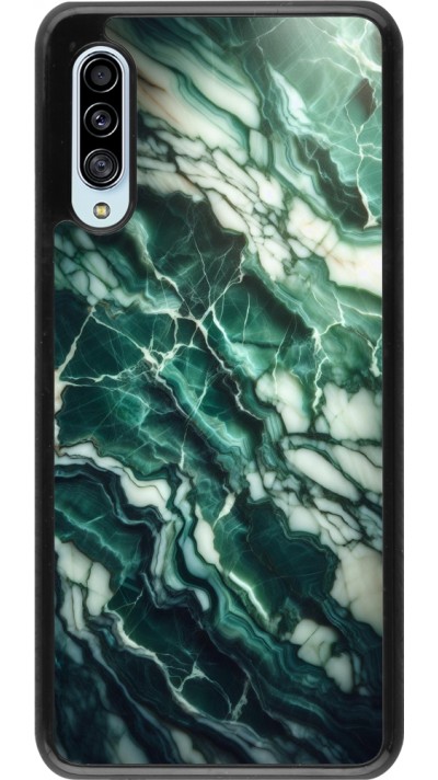 Samsung Galaxy A90 5G Case Hülle - Majestätischer grüner Marmor