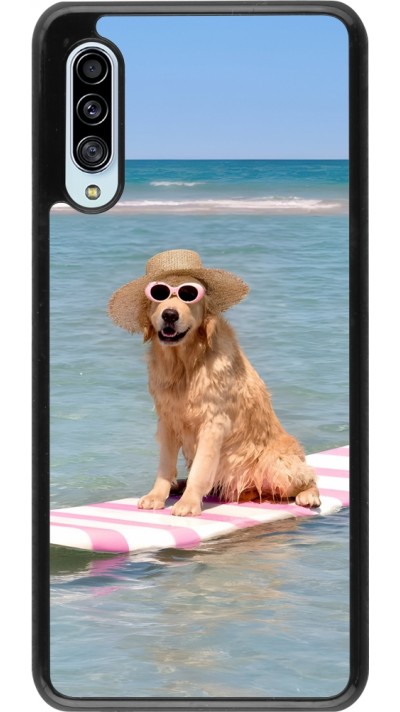 Coque Samsung Galaxy A90 5G - Summer Dog on Paddle