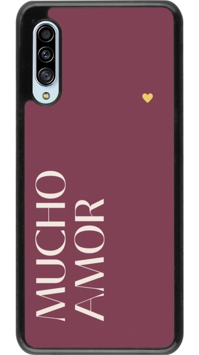 Samsung Galaxy A90 5G Case Hülle - Valentine 2024 mucho amor rosado