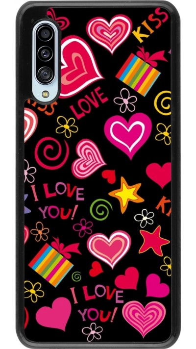 Coque Samsung Galaxy A90 5G - Valentine 2023 love symbols