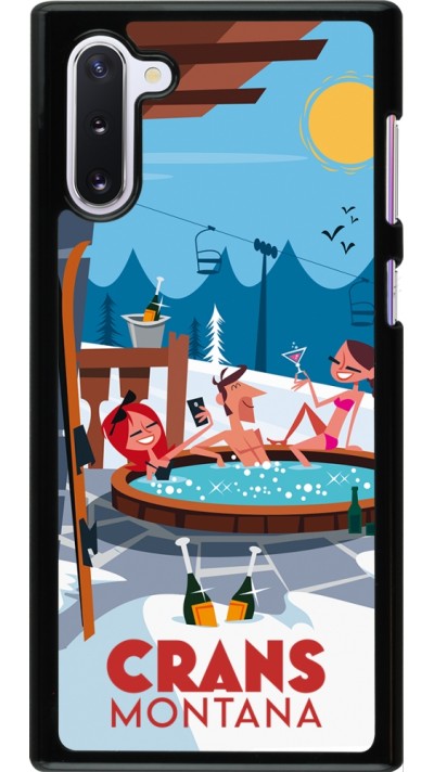 Samsung Galaxy Note 10 Case Hülle - Crans-Montana Mountain Jacuzzi