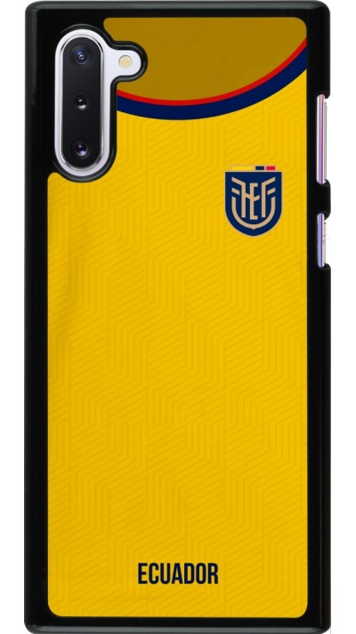 Samsung Galaxy Note 10 Case Hülle - Ecuador 2022 Fußballtrikot