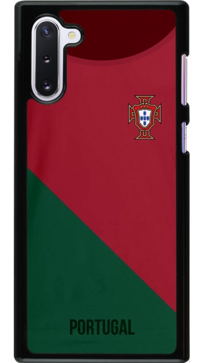 Samsung Galaxy Note 10 Case Hülle - Fussballtrikot Portugal2022