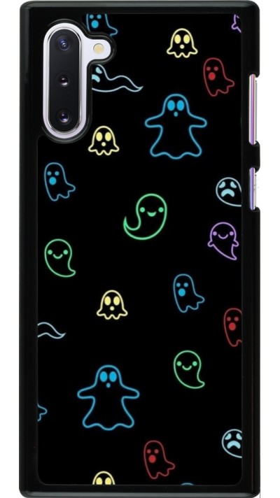 Samsung Galaxy Note 10 Case Hülle - Halloween 2024 colorful ghosts