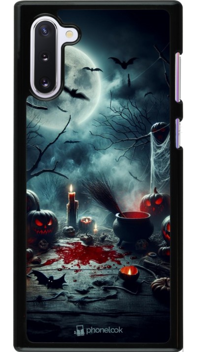 Samsung Galaxy Note 10 Case Hülle - Halloween 2024 Dunkler Mond