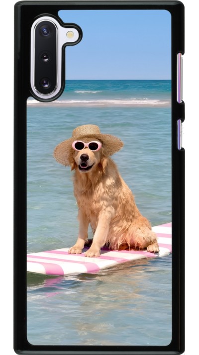 Coque Samsung Galaxy Note 10 - Summer Dog on Paddle