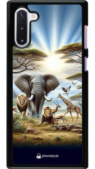 Coque Samsung Galaxy Note 10 - Vie sauvage africaine