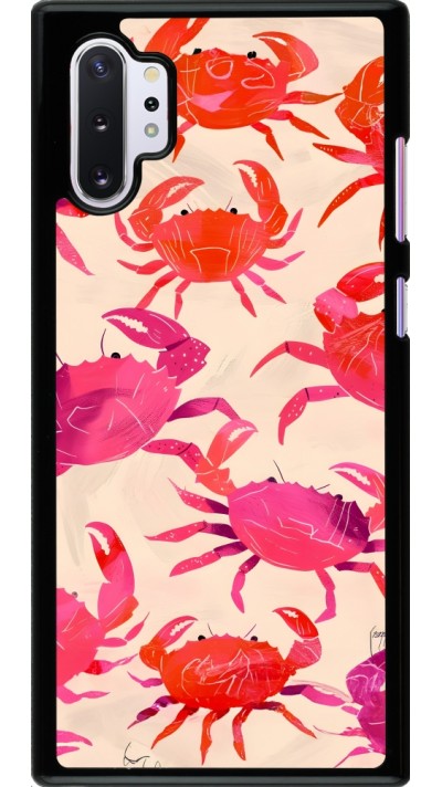 Samsung Galaxy Note 10+ Case Hülle - Crabs Paint