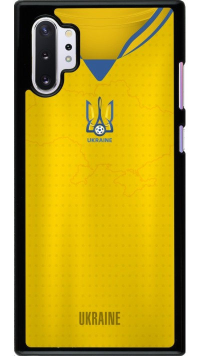 Samsung Galaxy Note 10+ Case Hülle - Fussballtrikot Ukraine