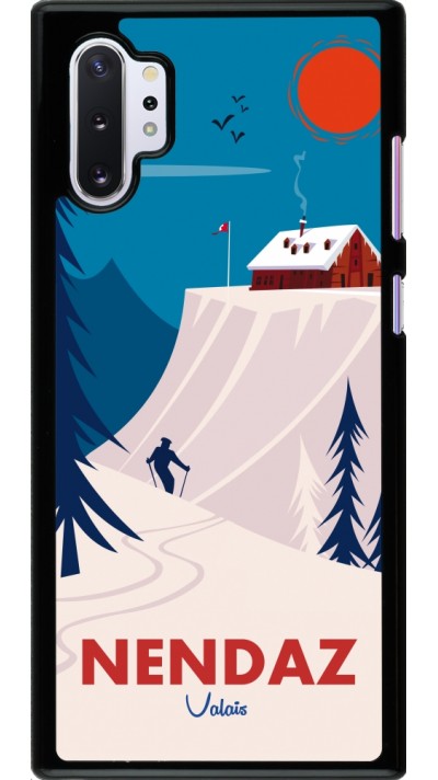 Samsung Galaxy Note 10+ Case Hülle - Nendaz Cabane Ski