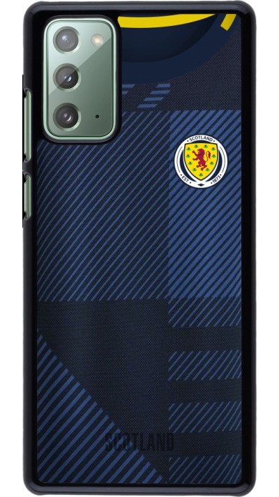 Samsung Galaxy Note 20 Case Hülle - Schottland personalisierbares Fussballtrikot