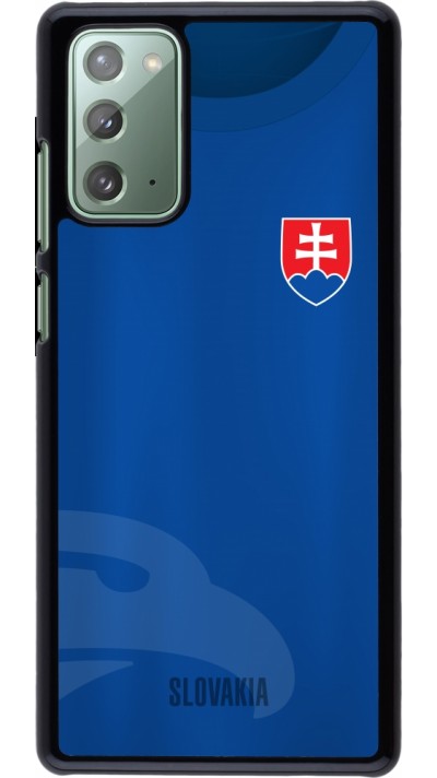 Samsung Galaxy Note 20 Case Hülle - Fussballtrikot Slowakei