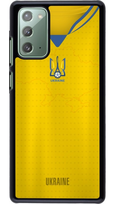 Samsung Galaxy Note 20 Case Hülle - Fussballtrikot Ukraine