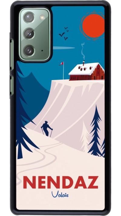 Samsung Galaxy Note 20 Case Hülle - Nendaz Cabane Ski