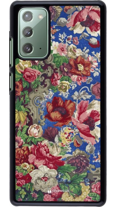 Coque Samsung Galaxy Note 20 - Vintage Art Flowers