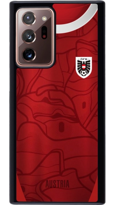 Samsung Galaxy Note 20 Ultra Case Hülle - Austria personalisierbares Fussballtrikot