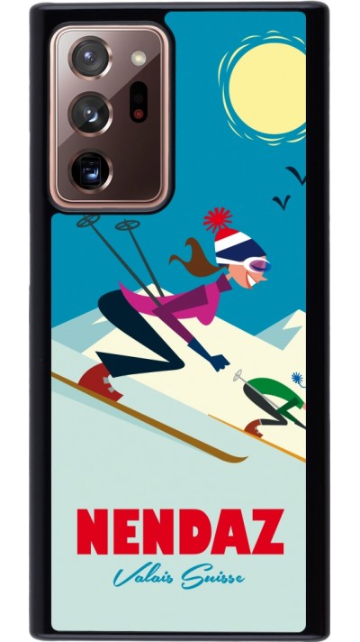 Samsung Galaxy Note 20 Ultra Case Hülle - Nendaz Ski Downhill