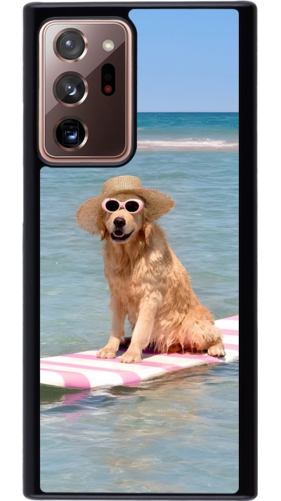 Coque Samsung Galaxy Note 20 Ultra - Summer Dog on Paddle