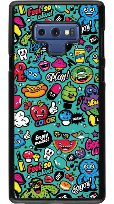 Samsung Galaxy Note9 Case Hülle - Cartoons old school