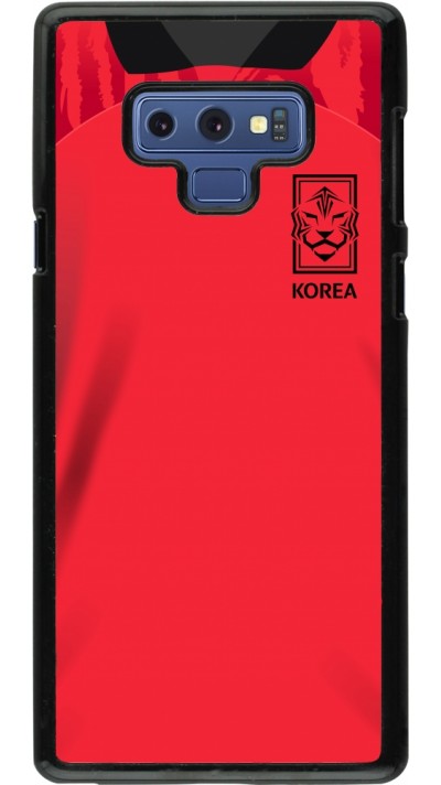 Samsung Galaxy Note9 Case Hülle - Südkorea 2022 personalisierbares Fussballtrikot