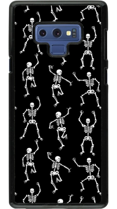 Samsung Galaxy Note9 Case Hülle - Halloween 2024 dancing skeleton