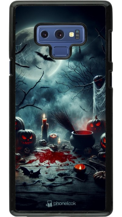 Samsung Galaxy Note9 Case Hülle - Halloween 2024 Dunkler Mond