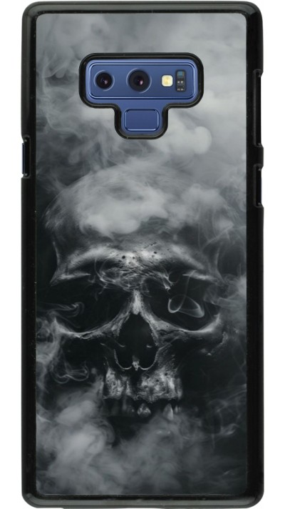 Samsung Galaxy Note9 Case Hülle - Halloween 2024 smoky skull