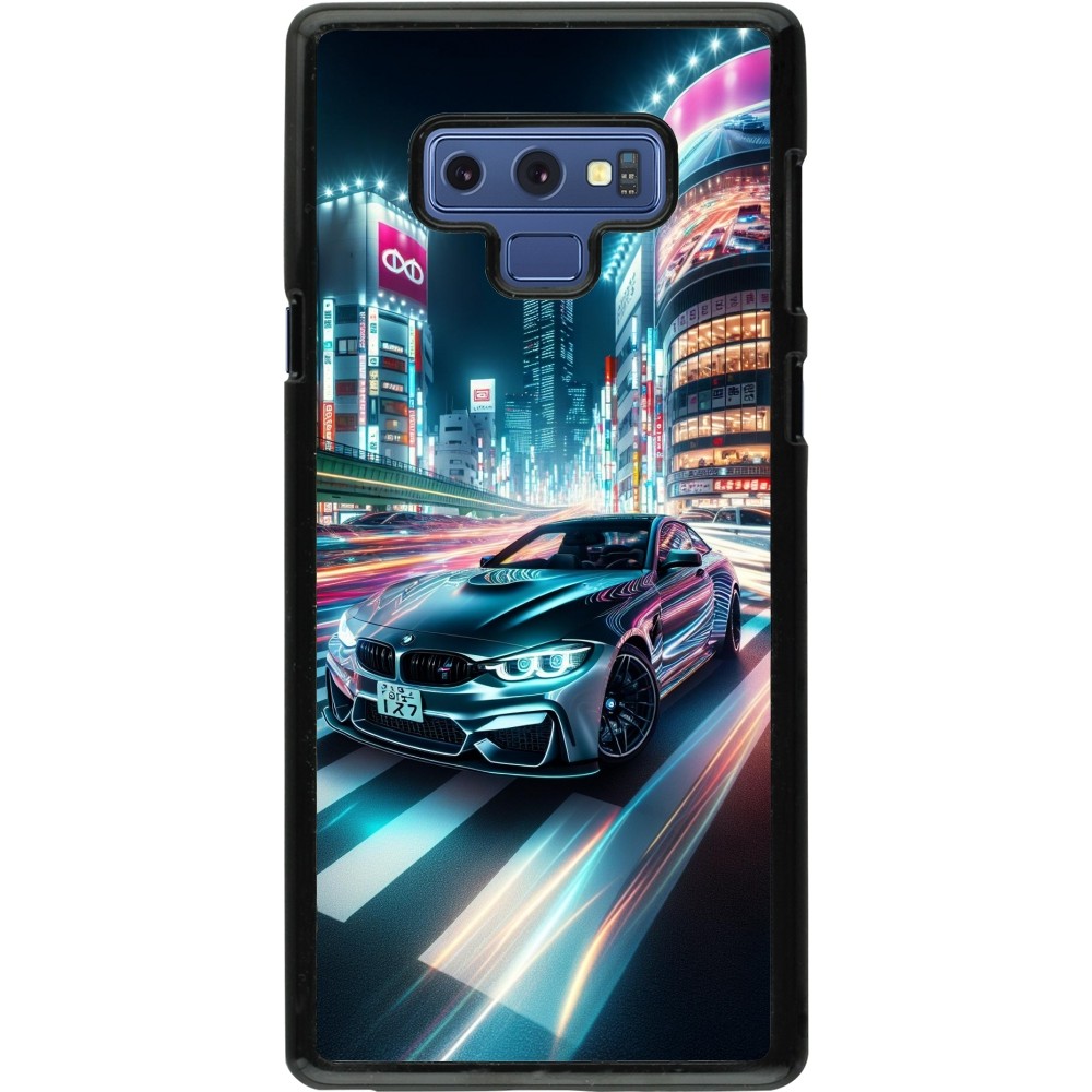 Samsung Galaxy Note9 Case Hülle - BMW M4 Tokio Nacht