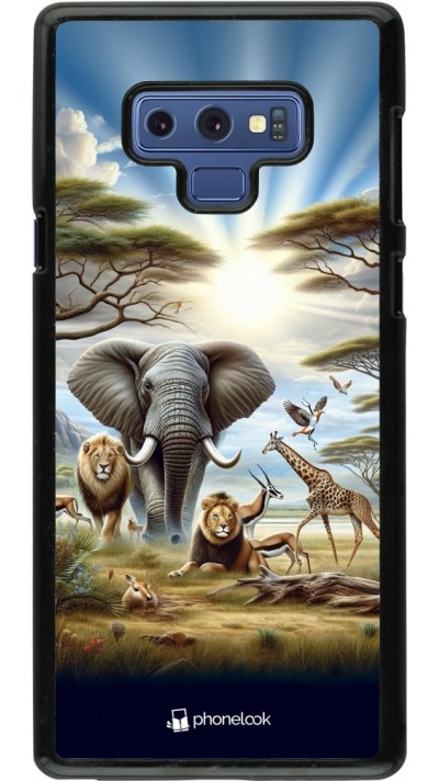 Coque Samsung Galaxy Note9 - Vie sauvage africaine