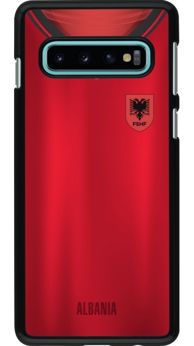 Samsung Galaxy S10 Case Hülle - Albanien personalisierbares Fussballtrikot