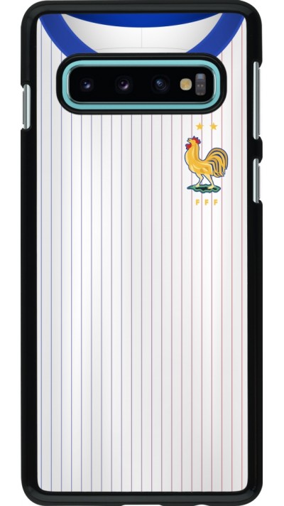 Samsung Galaxy S10 Case Hülle - Frankreich Away personalisierbares Fussballtrikot